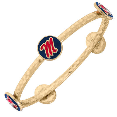 Claudia Enamel Bangle- Ole Miss