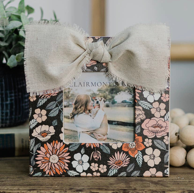 Boho Floral Frame