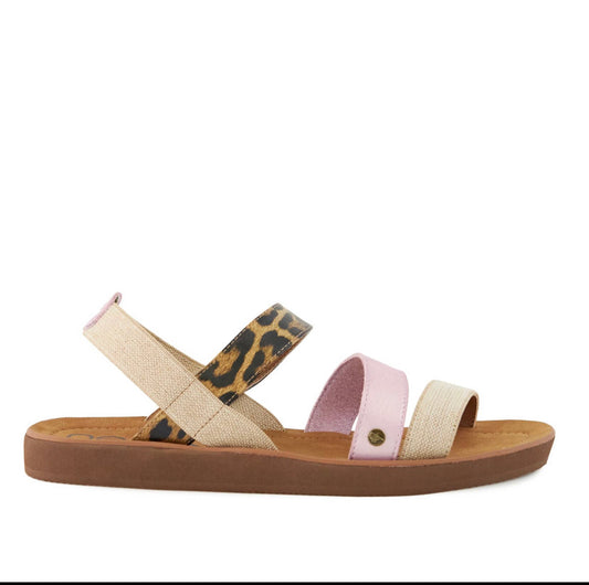 Everleigh Sandal- Leopard